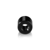 5/16-18 Threaded Barrels Diameter: 5/8'', Length: 1/2'', Black Anodized [Required Material Hole Size: 3/8'' ]