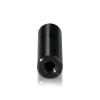 5/16-18 Threaded Barrels Diameter: 5/8'', Length: 2'', Black Anodized [Required Material Hole Size: 3/8'' ]