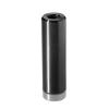 5/16-18 Threaded Barrels Diameter: 5/8'', Length: 2'', Black Anodized [Required Material Hole Size: 3/8'' ]