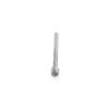 Zinc Steel Combination Screw 1/4-20 to #6-32 x 2'' Threaded for Toggle Wing #6