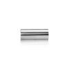 10-24 Threaded Barrels Diameter: 3/8'', Length: 1'', Stainless Steel Polished Finish Grade 304 [Required Material Hole Size: 7/32'' ]