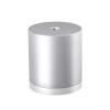 5/16-18 Threaded Barrels Diameter: 2'', Length: 2'', Brushed Satin Finish Grade 304 [Required Material Hole Size: 3/8'' ]