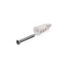 #8 Zinc Screw and Anchor Package for Drywall
