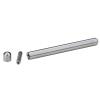 1/4'' Diameter x 3'' Length  Desktop Table Standoffs (Stainless Steel Satin Brushed) [Required Material Hole Size: 7/32'']