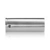 3/4'' Diameter x 2'' Barrel Length, Stainless Steel Glass Standoff Satin Brushed Finish  (Indoor) [Required Material Hole Size: 7/16'']