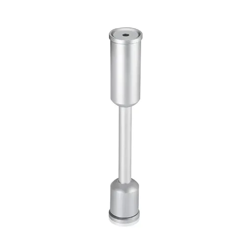 Ceiling to Floor, Aluminum Clear Anodized With 3/8'' Diameter Rod Kit - 36'' Length, (M6 Reverse Thread)