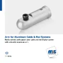 Arm for Aluminum Cable & Rod Systems