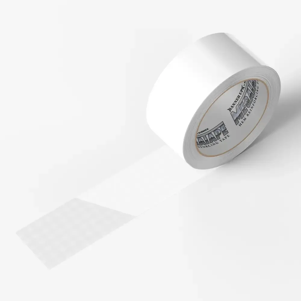 1-1/2'' x 30 yd Roll - Clear MEGATAPE by Budnick