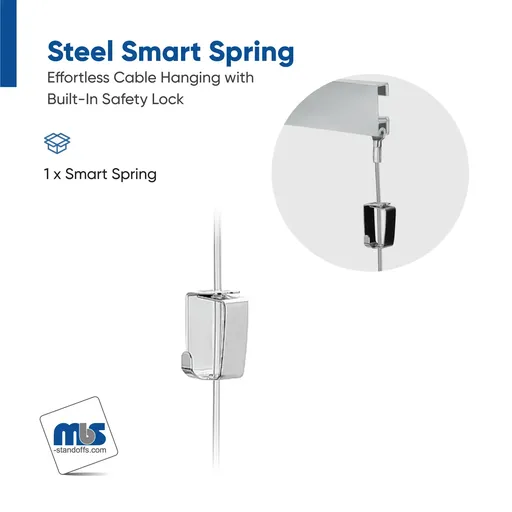 [SH100] Smart Spring  (For Cable Diameter 0.06'' to 0.08'')