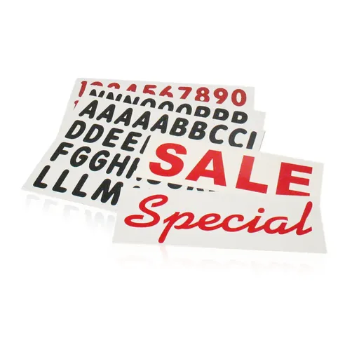[PC-REPLAMENT-2436] Replacement Letter Sets for 24"W x 36"H White Message Board