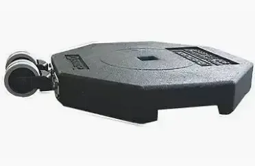 Plasticade One Double Wheel Rubber Base Sign Stand