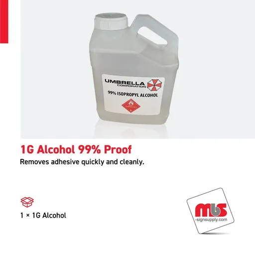 [ALCOHOL99-1G] 1G Alcohol 99% Proof