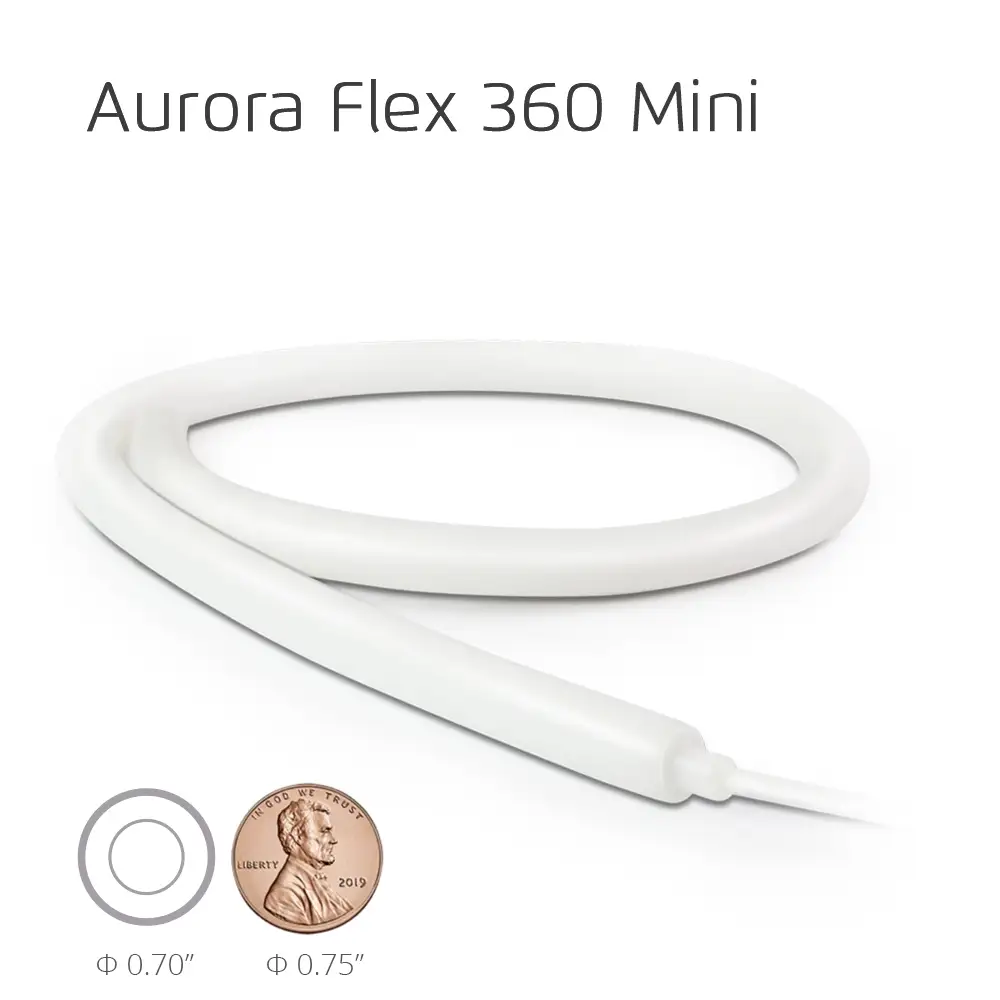 G2G AURORA FLEX 360 MINI 24V 3.6/Ft Orange (Orange Shell) LED Flex Lighting (16' Roll)
