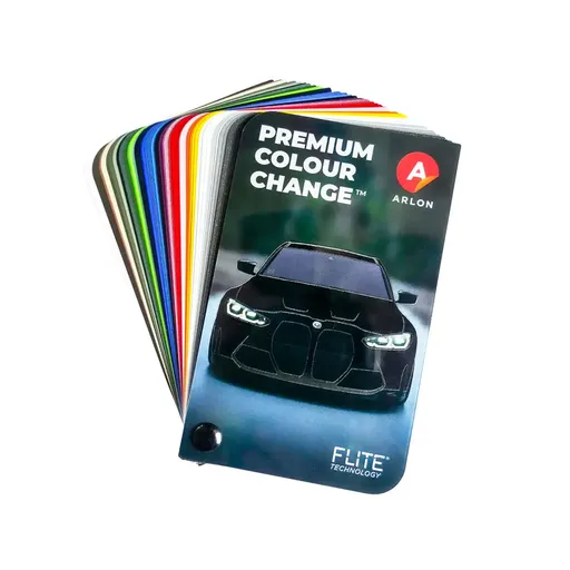 [ARLON-CC-SWATCH] Arlon Premium Colour Change Swatch Book Filled with all their colors