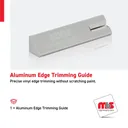 Aluminum Edge Trimming Guide