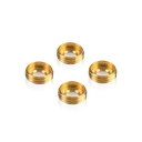 Set of 4 Brass Insert for Tapcon Screw Cover (M12x100)