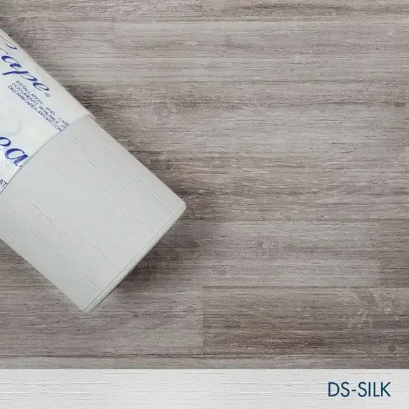 [DS-SILK20-275] 27'' x 5 Yards Roll - DreamScape Premium Polymeric Printable White Vinyl WallWrap - Silk Texture - 27.0 Mil - Clear Back Permanently Repositionable Adhesive