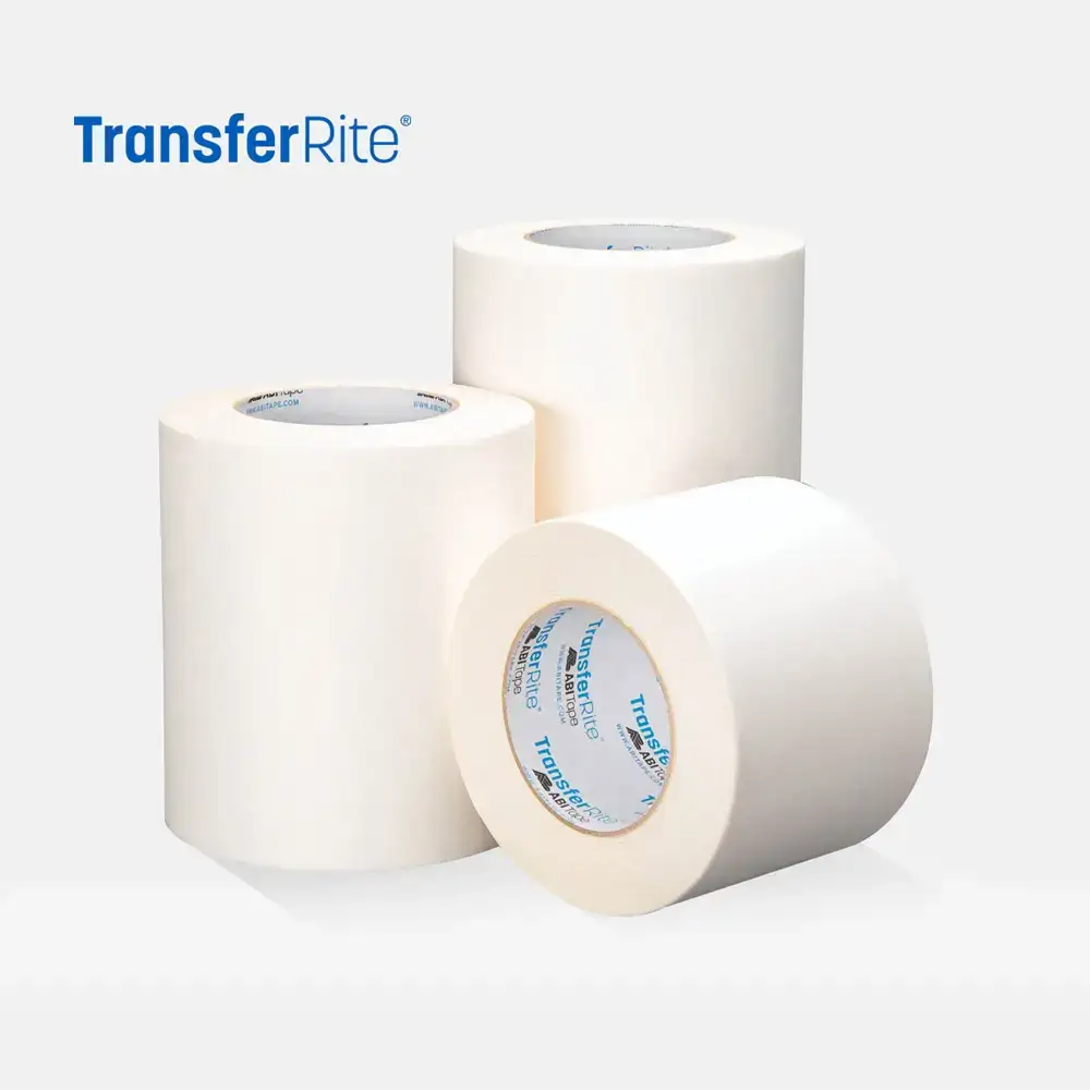 TransferRite Ultra 592U White Clear High Tack Transfer Tape