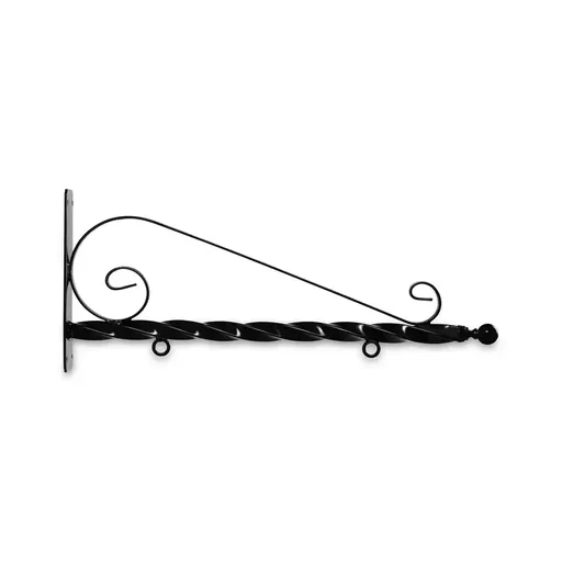 Horizontal Deluxe Bi Spiral Steel Sign Bracket