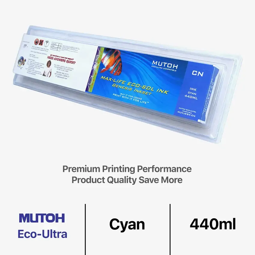 Mutoh Eco-Ultra Remanufactured Ink