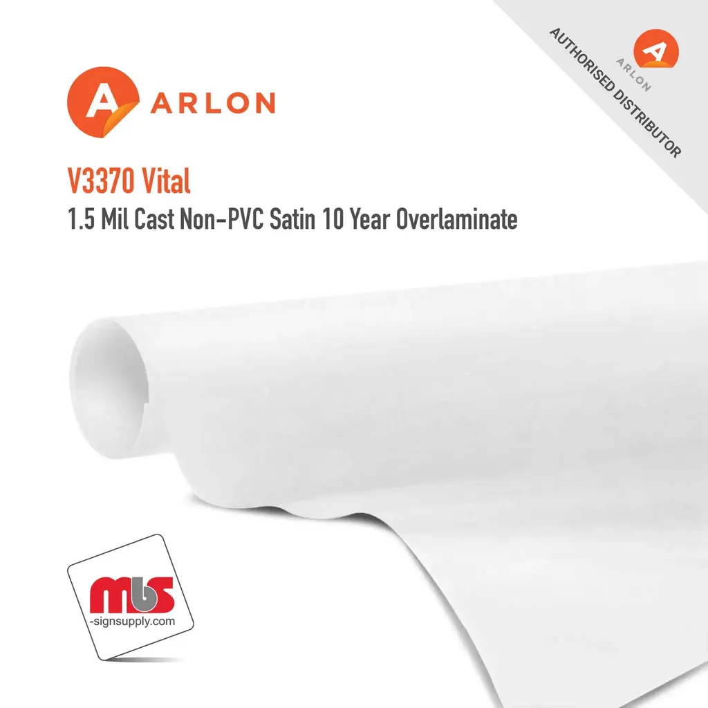 Arlon V3370 Non-PVC Overlaminate