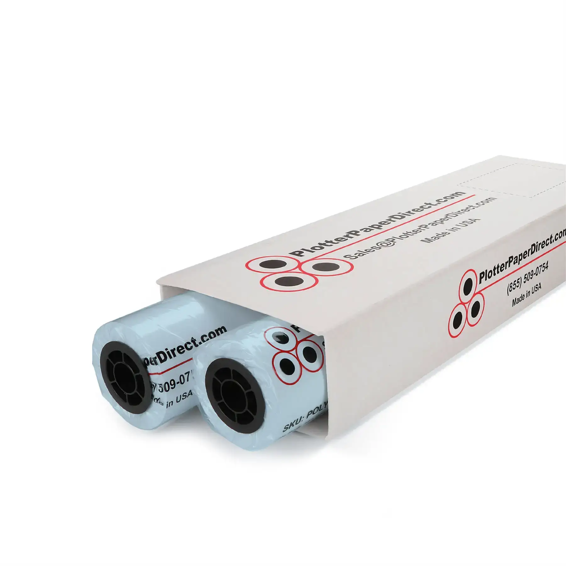 20 Lb Yellow Tinted Plotter Paper - 2'' Core