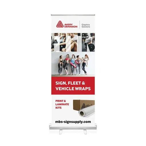 Economy Roll Up Banner Stand