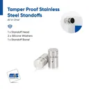 Stainless Steel 316-Marine Grade Outdoor Standoffs