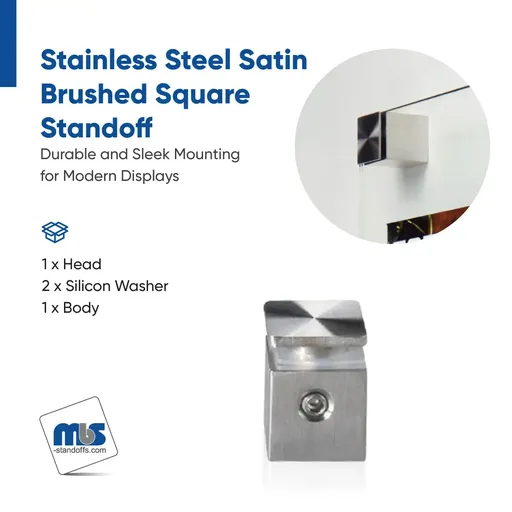 Stainless Steel Square Standoffs