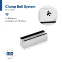 Non-Adjustable Sign Clamps