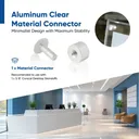 Conical Material Connectors