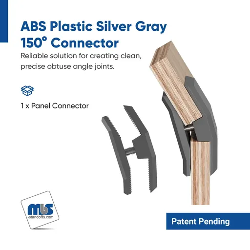 150 Degree Panel Connector for 5/8" and 3/4" Panels
