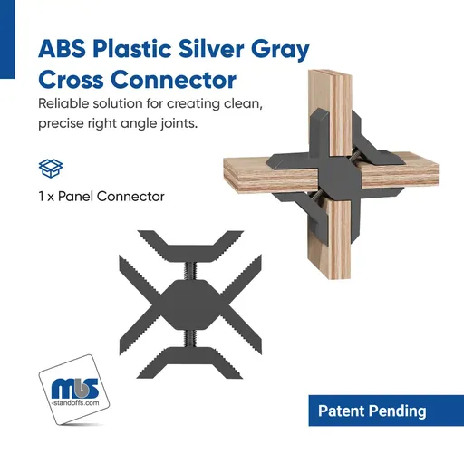 Cross Panel Connector for 5/8" and 3/4" Panels