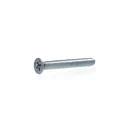 Machine screws, Phillips flat head, Zinc plated steel, 1/4-20 x 2