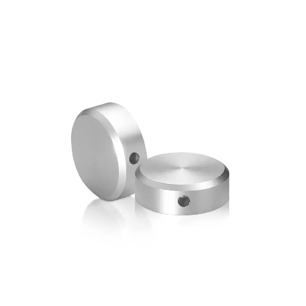 3/4" Diameter, 5/16-18 Threaded Locking Caps - 3/8" Hole Required