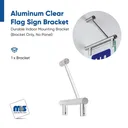 Flag Sign Brackets for 1/8" Thick Material