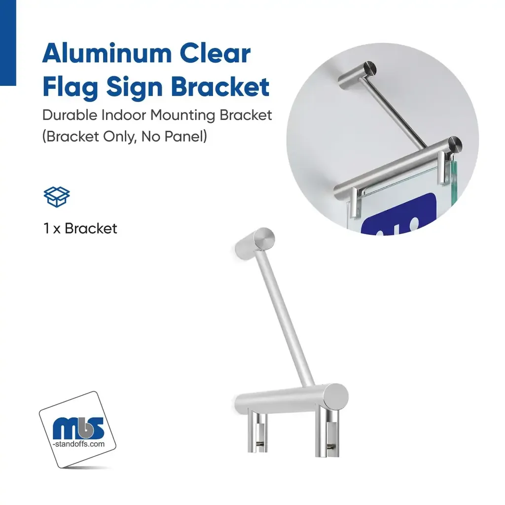 Flag Sign Brackets for 1/4" Thick Material