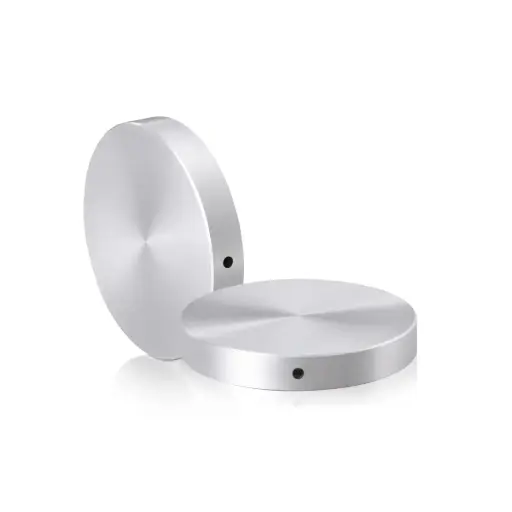 2" Diameter, 5/16-18 Threaded Locking Caps - 3/8" Hole Required