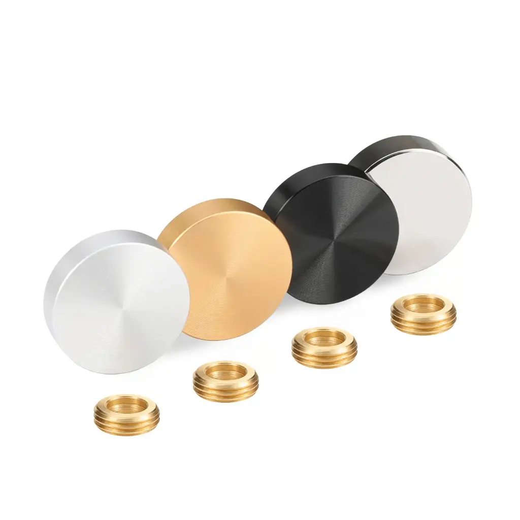 7/8" Diameter Flat Head Screw Covers - Set of 4