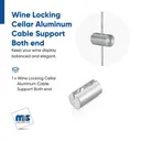 Double Sided Wine Cellar Supports (Locking)