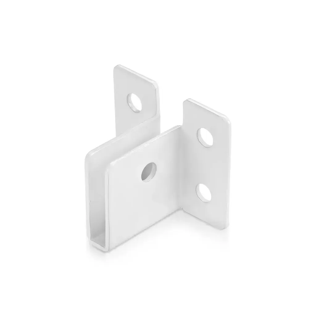 Sooper 'U' Brackets - White Powder Coated Aluminum