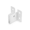 Sooper 'U' Brackets - White Powder Coated Steel Zinc