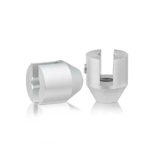 7/8" Diameter, Tapered Bottom Projecting Gripper for Up to 1/4" Thick Material