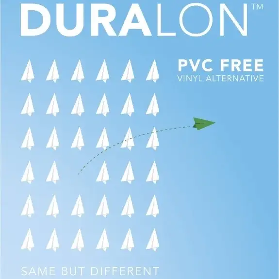 27" x 5 Yards Roll - DreamScape Premium Polymeric Printable White Vinyl WallWrap - Duralon Suede Texture - 17.0 Mil - Clear Back Permanently Repositionable Adhesive