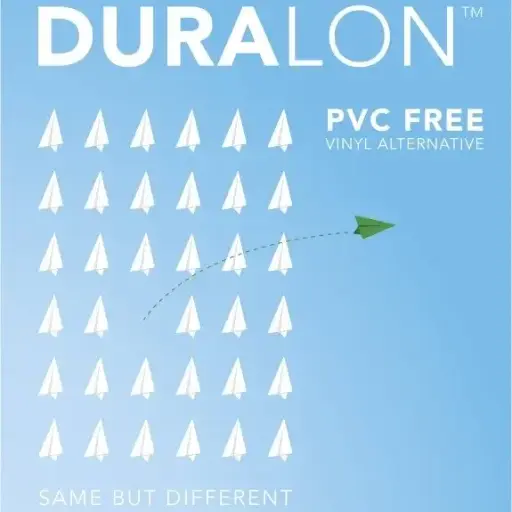 [DS-DURASD20-275] 27" x 5 Yards Roll - DreamScape Premium Polymeric Printable White Vinyl WallWrap - Duralon Suede Texture - 17.0 Mil - Clear Back Permanently Repositionable Adhesive