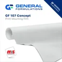 General Formulations 107 Opaque White Print Mounting Film