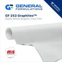 General Formulations 253 Clear Double Sided Outdoor Mounting Film
