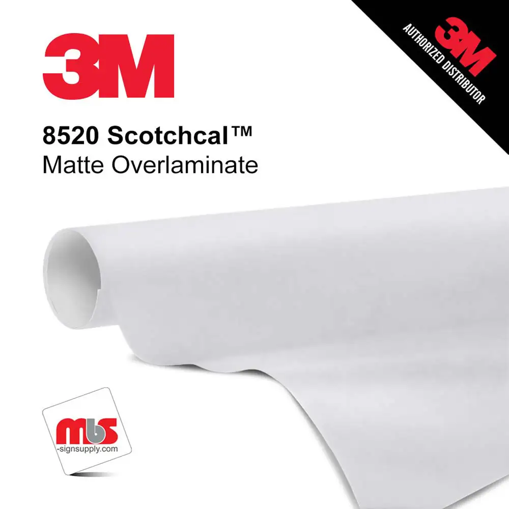 3M™ Scotchcal™ Matte Graphic Protection Overlaminate 8520