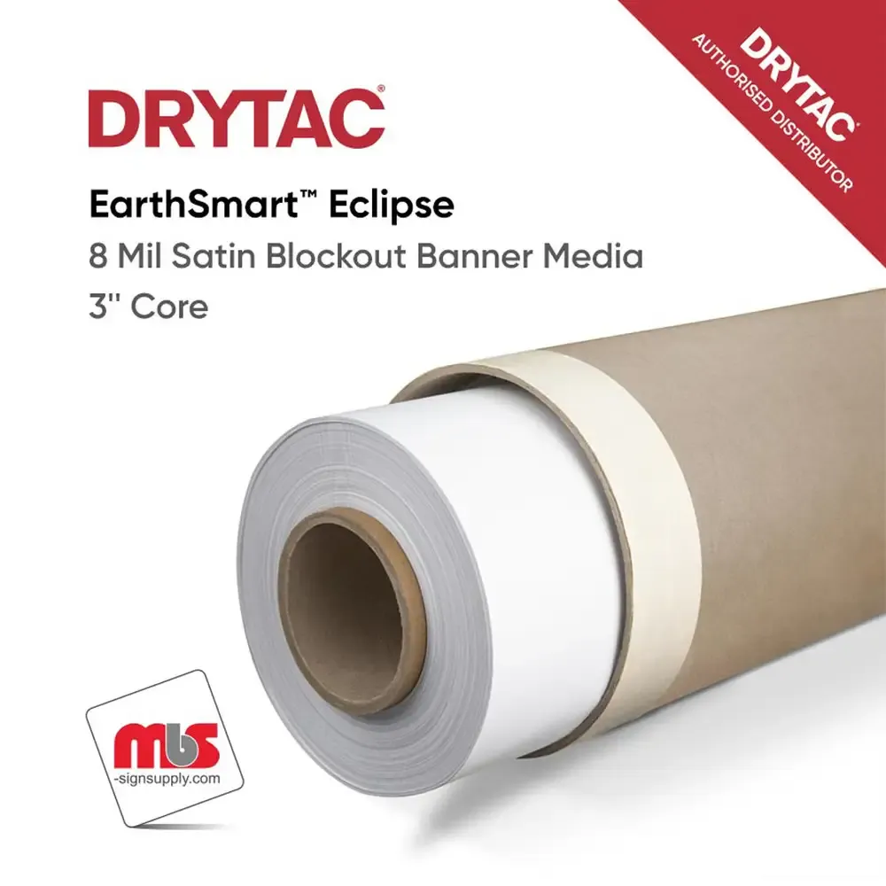 Drytac EarthSmart Eclipse Satin Blockout Banner