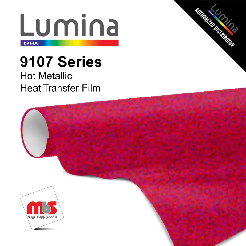 Lumina 9107 Hot Metallic Heat Transfer Vinyl Film